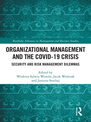 cover image of Organizational Management and the COVID-19 Crisis